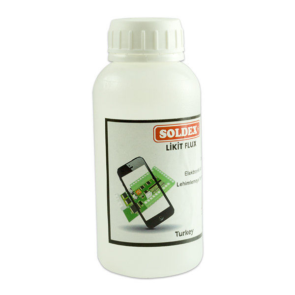 SOLDEX SR-33 (SR-3302) TEMİZLİK GEREKTİRMEYEN SIVI FLUX 250 ML DİKKAT (4812)