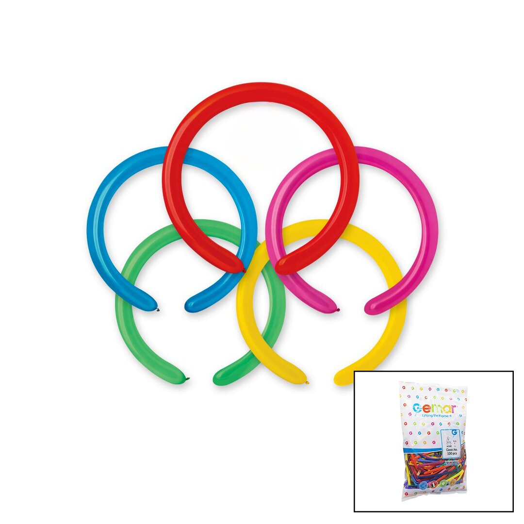 SOSİS UZUN BALON 2 İNÇ - 5CM - 100PCS (4812)