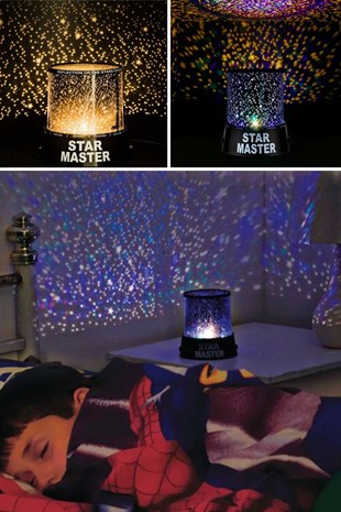 Star Master Projeksiyon Yıldızlı Gece Lambası (4812) Star Master Projeksiyon Yıldızlı Gece Lambası (4812)