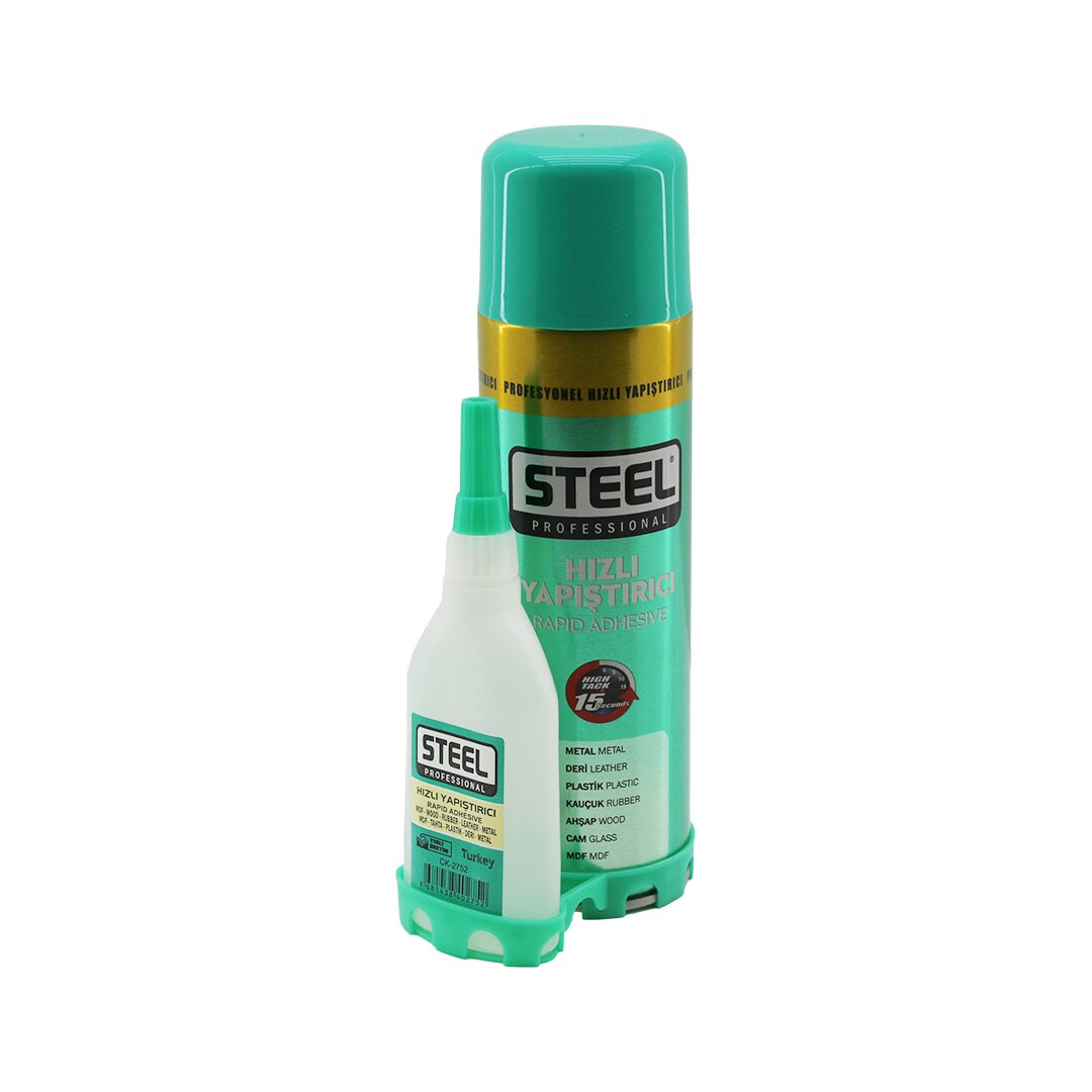 STEEL CK-2769  500ML+ 100GR  HIZLI YAPIŞTIRICI (4812)