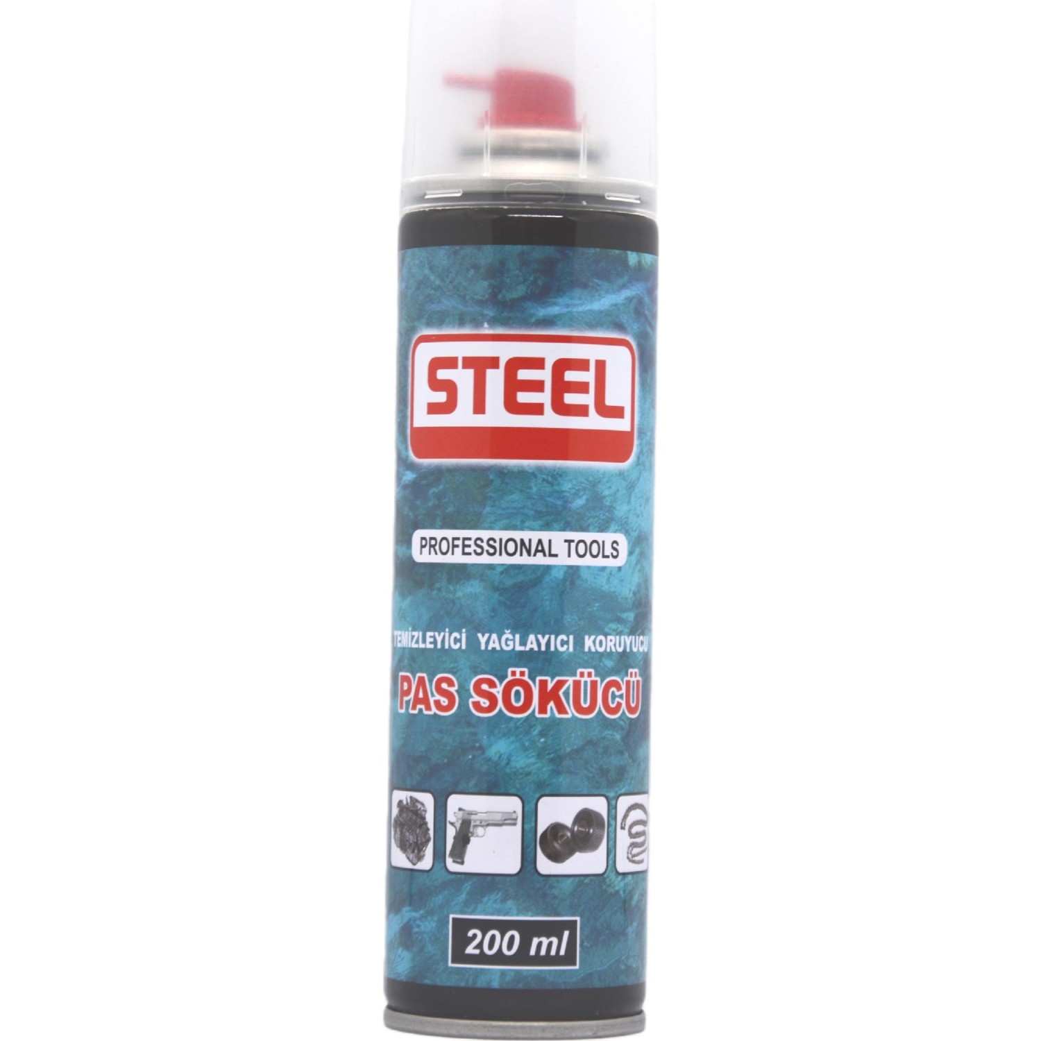 STEEL CK-3483 SPREY PAS SÖKÜCÜ 200ML (4812)