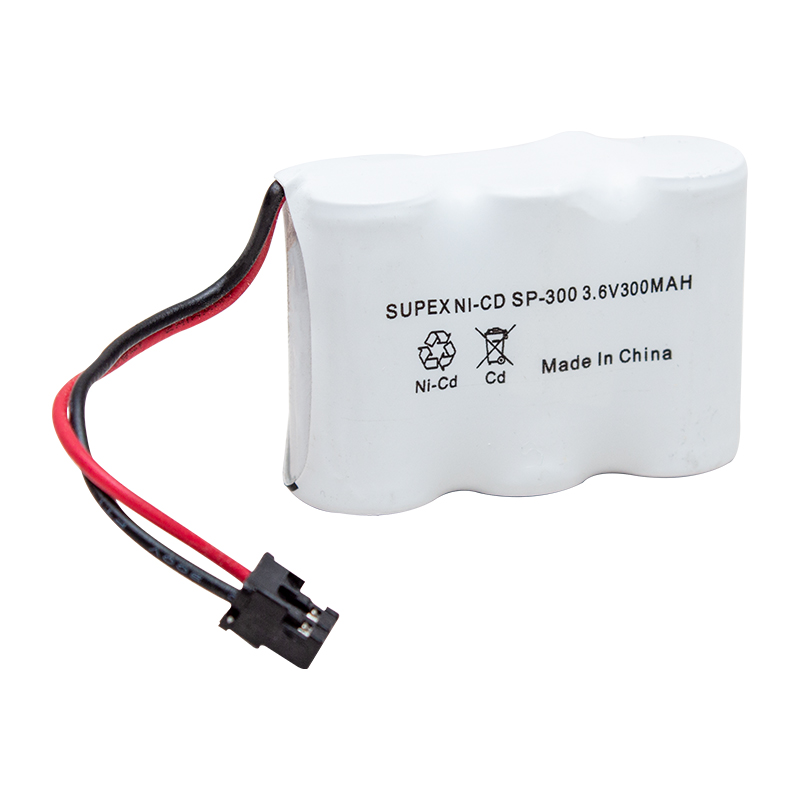 SUPEX NI-CD 3LÜ KISA AÇIK 3.6V 300 MAH TELSİZ TELEFON PİLİ (SP-300) (4812)