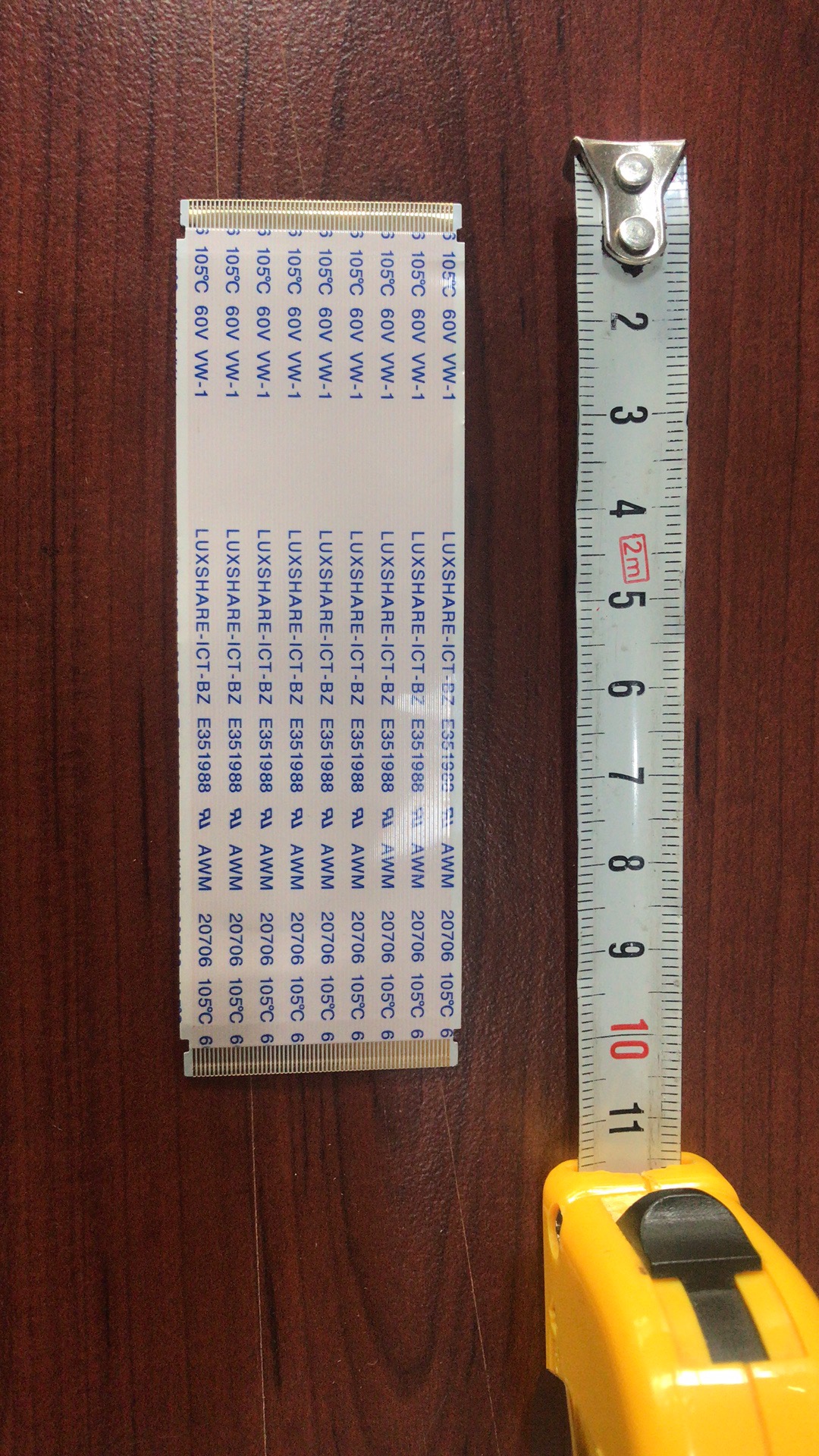 T-CON ANAKART 10 CM FLEXİ KABLO 60 PIN AWM 20706 105C 60V VW-1 E351988 (4812)