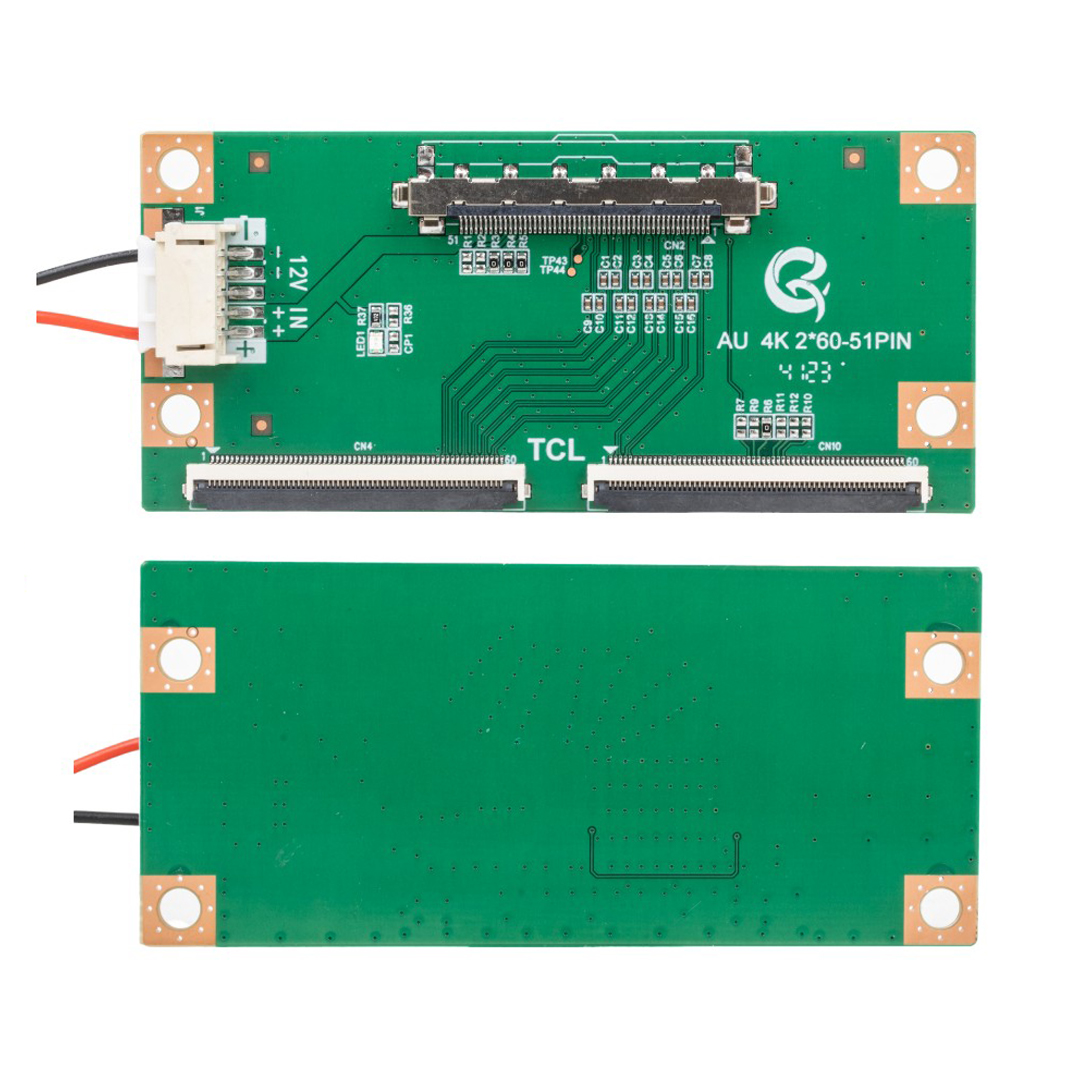 T-CON BOARD  AU 4K 2*60-51PIN TCL2X6051 (4812)