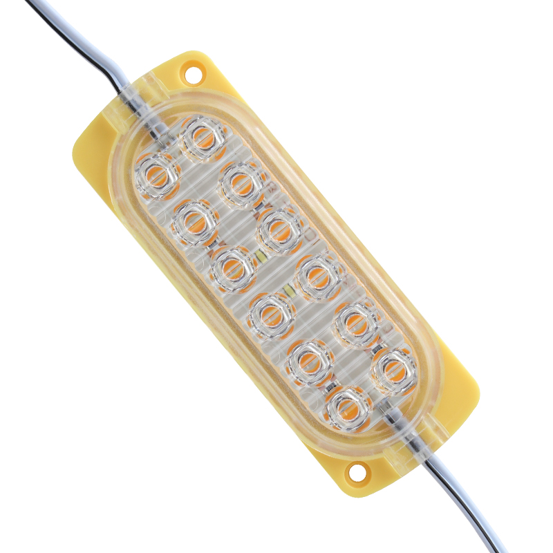 TEK RENK SARI MODÜL LED 2835 24 VOLT 2.4 WATT (4812)