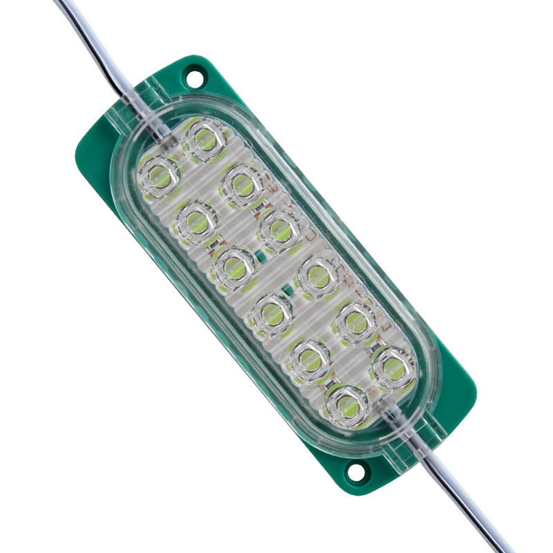 TEK RENK YEŞİL MODÜL LED 2835 24 VOLT 2.4 WATT (4812)