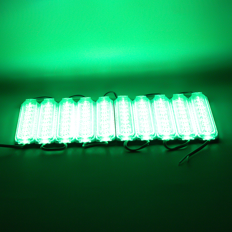 TEK RENK YEŞİL MODÜL LED 14*32.5 2835 24 VOLT 2.4 WATT (4812)