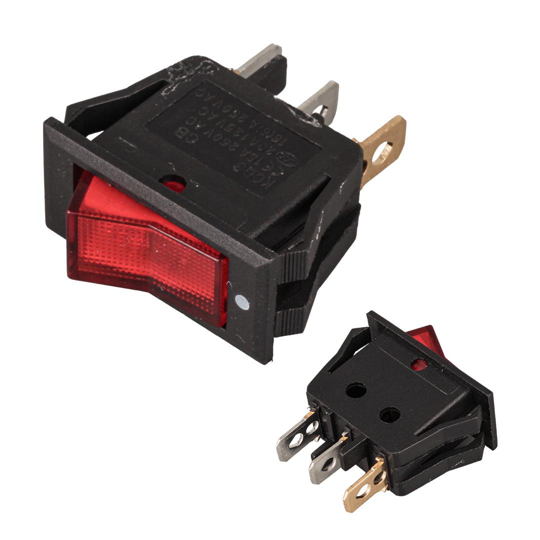 TEKLİ ANAHTAR IŞIKLI ON-OFF (IC-113-8 ) (4812)