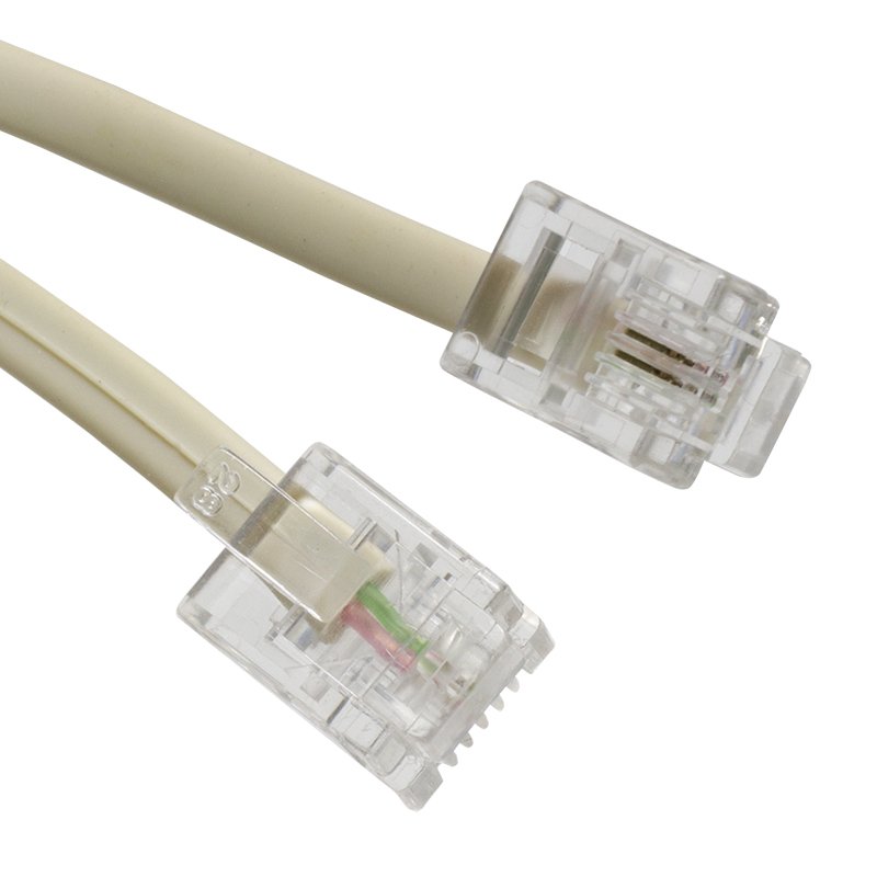 TELEFON HAT KABLOSU HAZIR 6P/2C 10 METRE (4812)