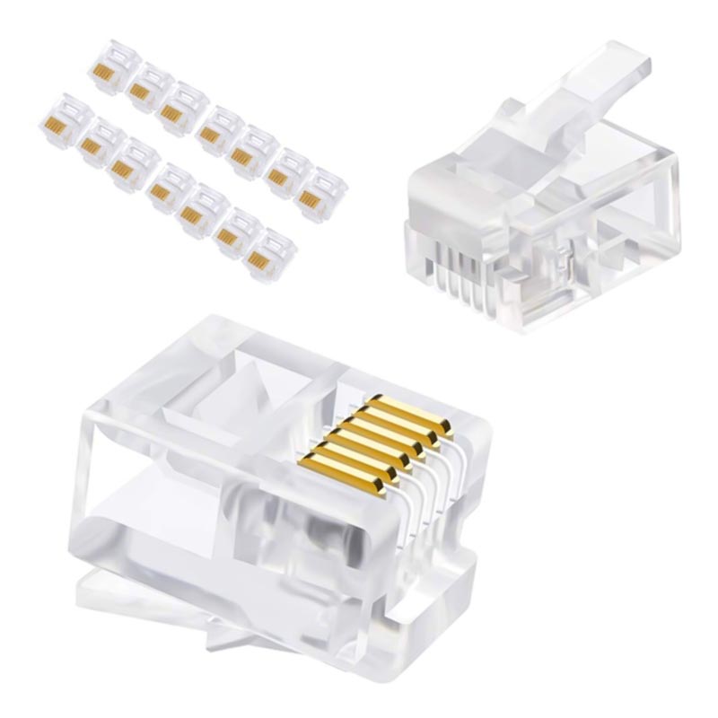 TELEFON SOKETİ 6P/6C 100 LÜK PAKET (4812) TELEFON SOKETİ 6P/6C 100 LÜK PAKET (4812)