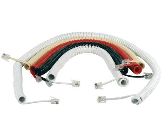 TELEFON SPİRAL KABLO BEYAZ 3 METRE (4812)