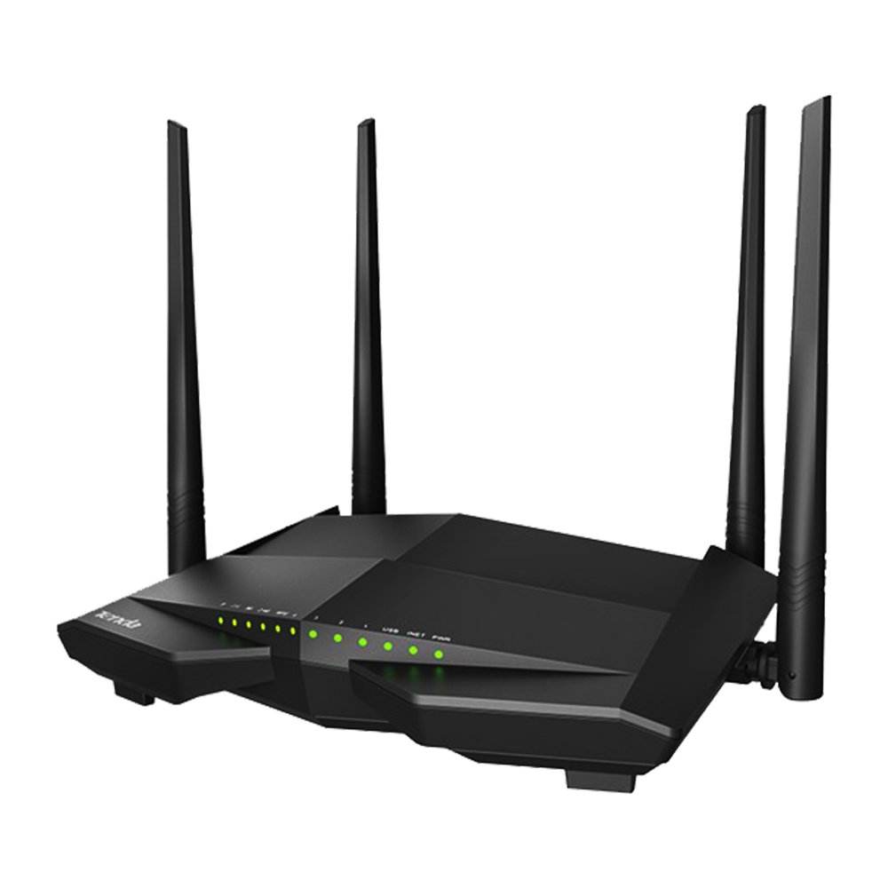 TENDA V12 AC1200 DUAL BAND 4XGIGABIT PORT 1200 MBPS VDSL MODEM (4812)