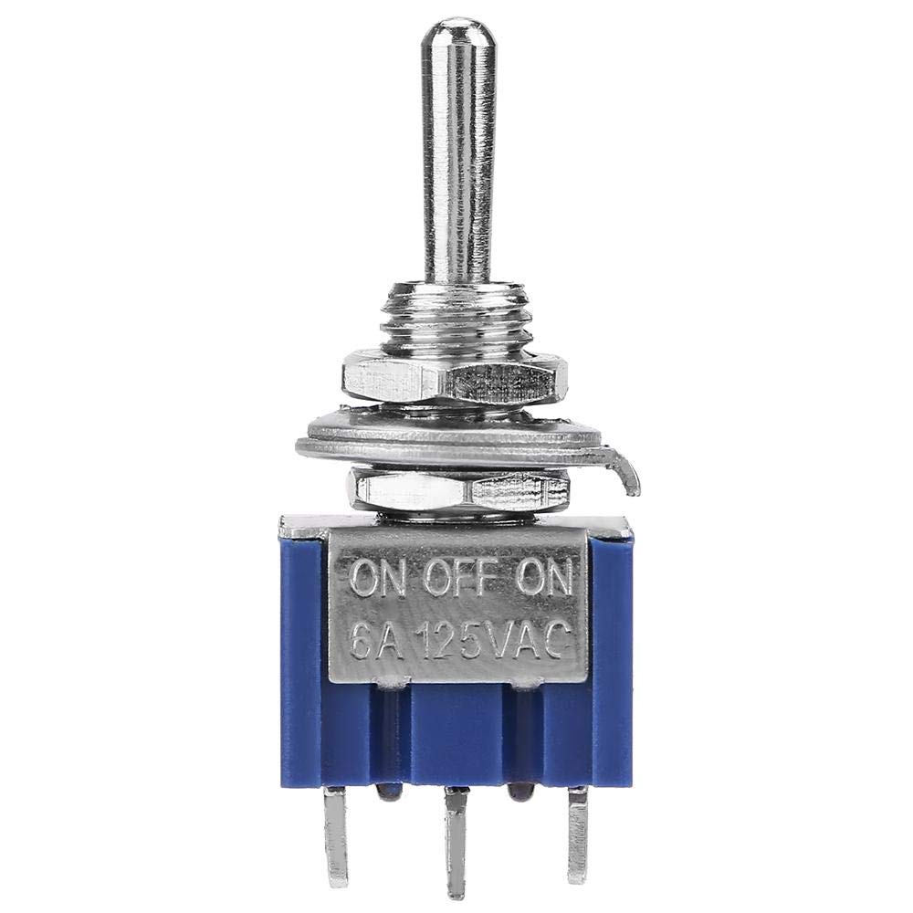 TOGGLE SWİTCH ON-OFF-ON Ø6MM MTS-103 (IC-140) (4812) TOGGLE SWİTCH ON-OFF-ON Ø6MM MTS-103 (IC-140) (4812)