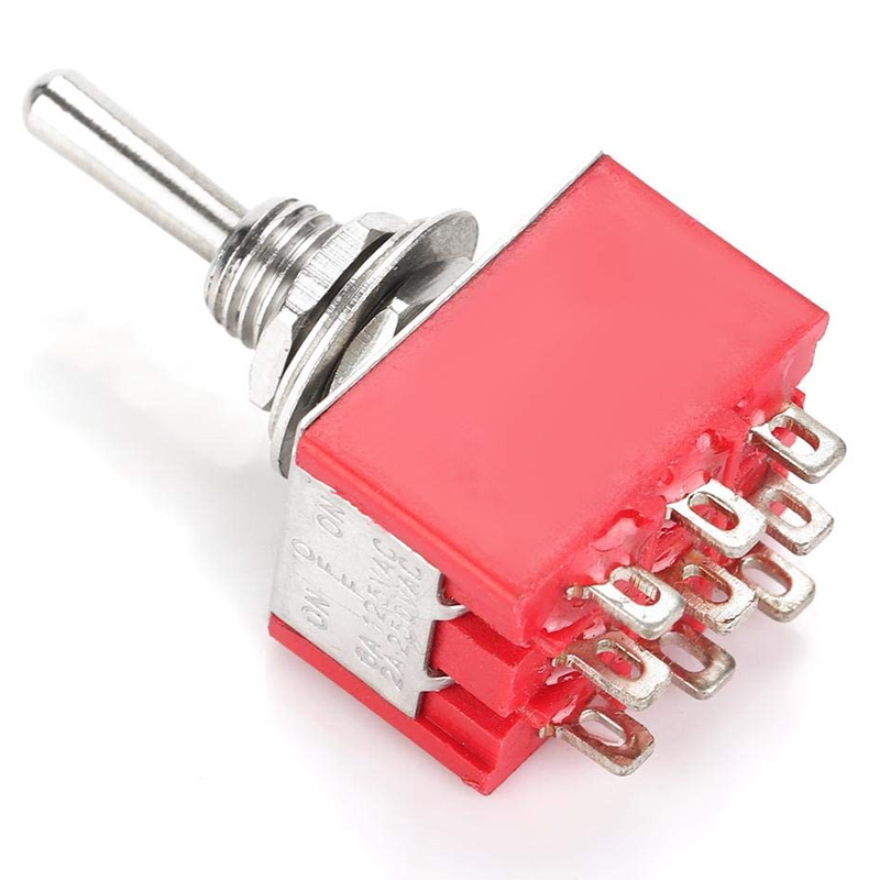 TOGGLE SWİTCH ON-OFF-ON Ø6MM MTS-303 (IC-148B) (4812)
