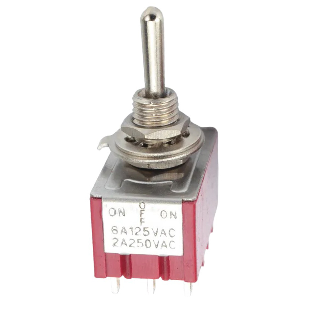 TOGGLE SWİTCH ON-OFF-ON Ø6MM 12P MTS-403 (IC-148D) (4812)