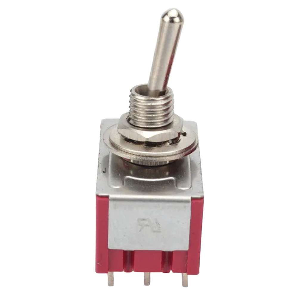 TOGGLE SWİTCH ON-OFF-ON Ø6MM 12P MTS-403 (IC-148D) (4812) TOGGLE SWİTCH ON-OFF-ON Ø6MM 12P MTS-403 (IC-148D) (4812)