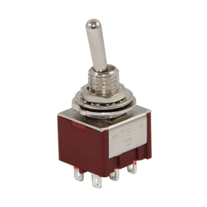 TOGGLE SWİTCH ON-ON (KALİTELİ) Ø6MM MTS-202 (IC-144A) (4812)