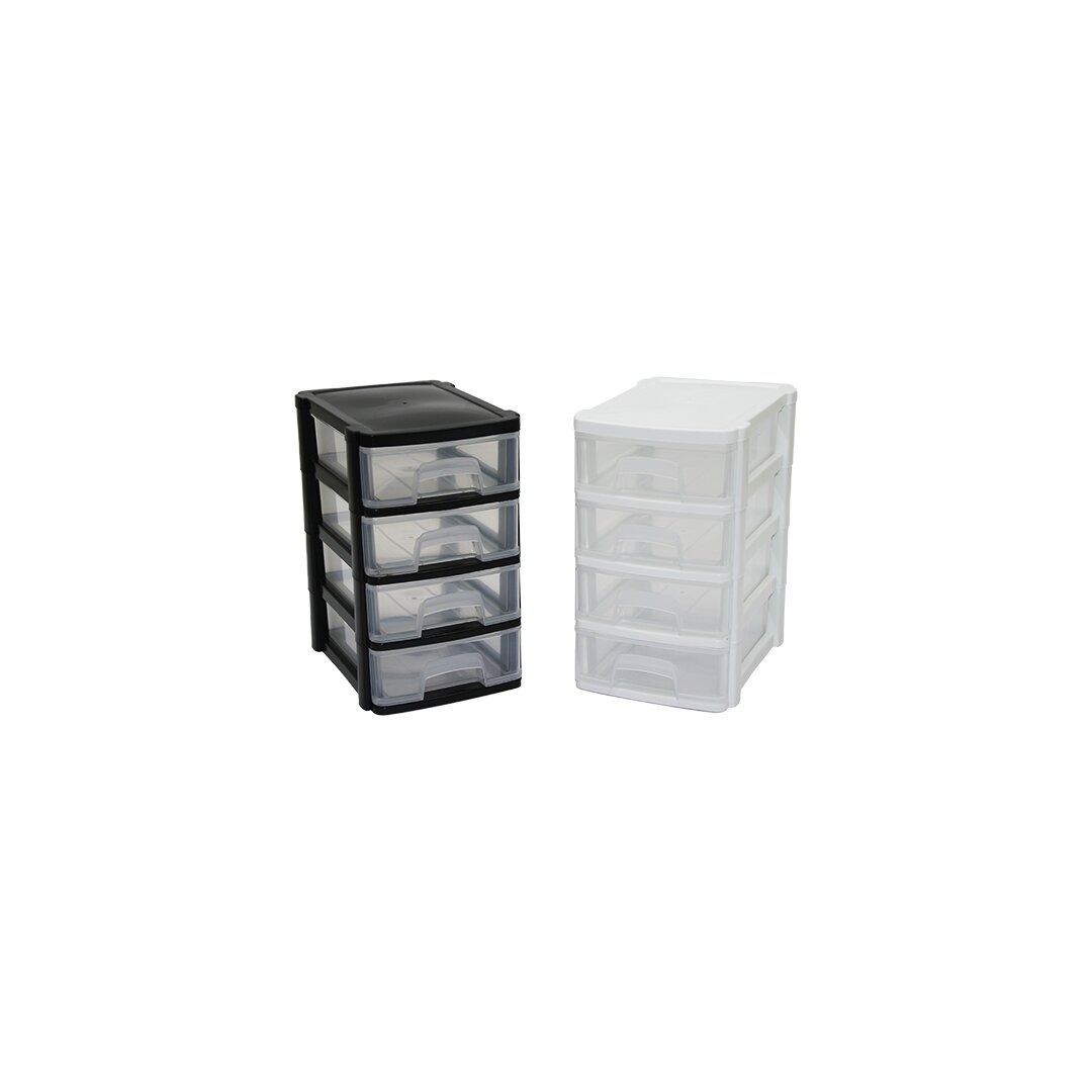 TONTON - MİNİ ÇEKMECE 4 KATLI 10.3X13.9X16.6CM (4812)