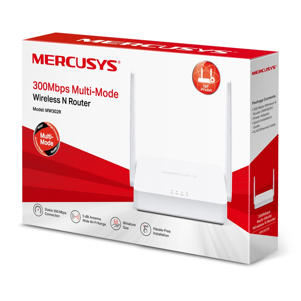 TP-LINK MERCUSYS MW302R 300 MBPS WIFI-N ROUTER ACCESS POINT (4812) TP-LINK MERCUSYS MW302R 300 MBPS WIFI-N ROUTER ACCESS POINT (4812)
