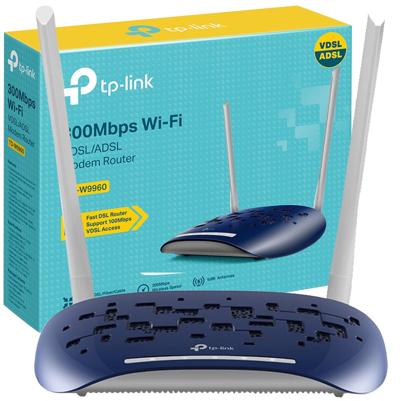 TP-LINK TD-W9960 300 MBPS KABLOSUZ ADSL2/VDSL2 MODEM (4812) TP-LINK TD-W9960 300 MBPS KABLOSUZ ADSL2/VDSL2 MODEM (4812)