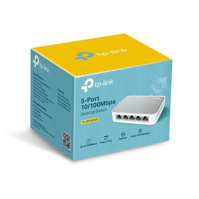 TP-LINK TL-SF1005D 5 PORT 10/100 SWITCH (4812) TP-LINK TL-SF1005D 5 PORT 10/100 SWITCH (4812)