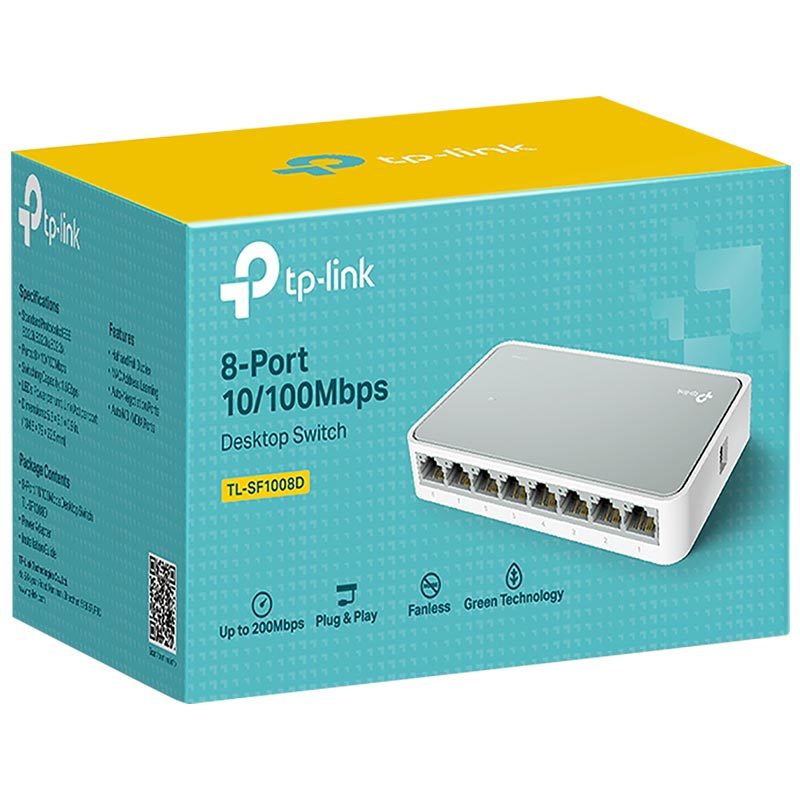 TP-LINK TL-SF1008D 8 PORT 10/100 SWITCH (4812) TP-LINK TL-SF1008D 8 PORT 10/100 SWITCH (4812)