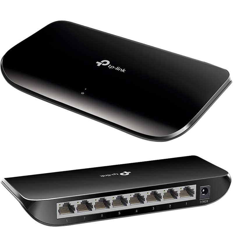 TP-LINK TL-SG1008D 8 PORT 10/100/1000 MPBS GIGABIT SWITCH (4812)
