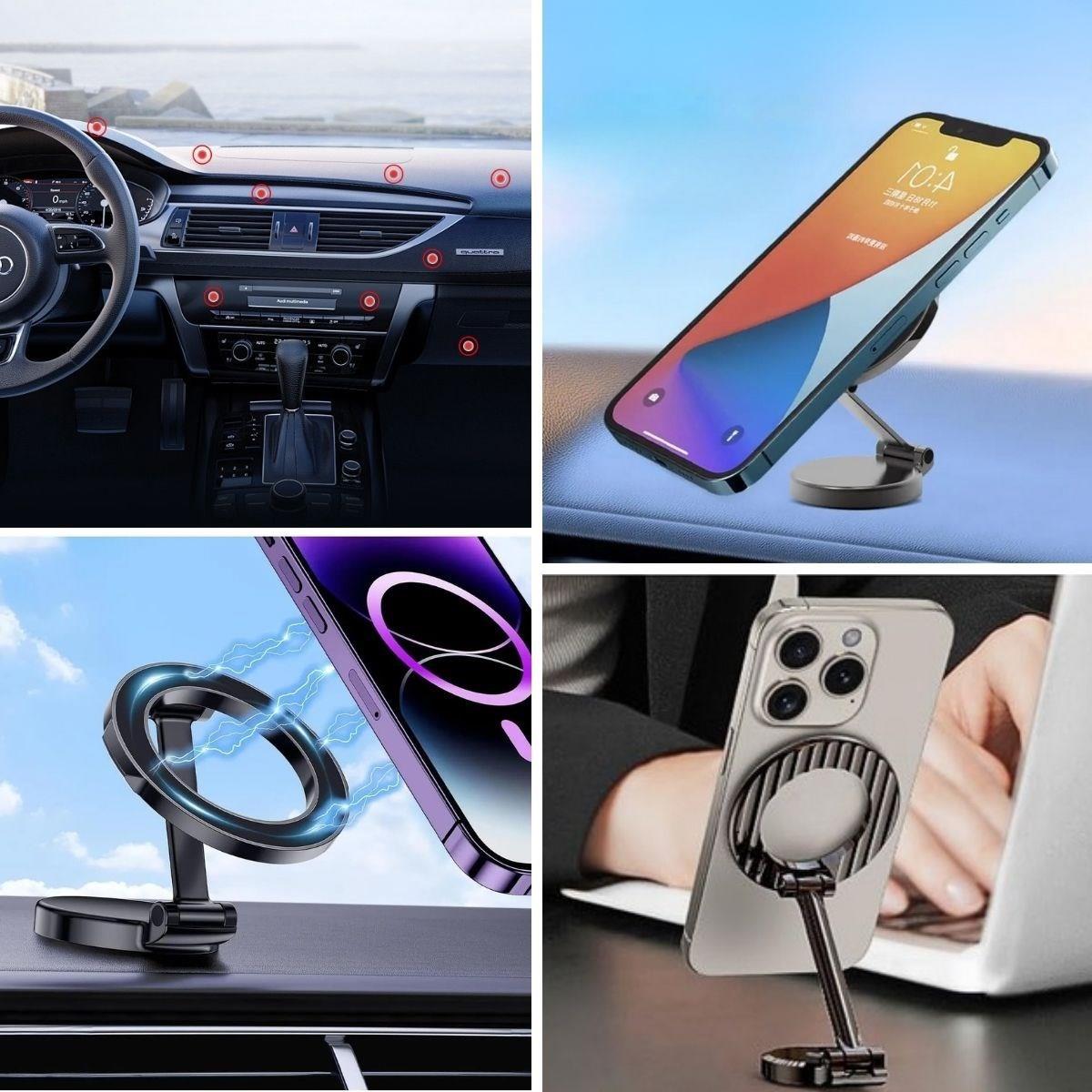 Tüm Telefonlarla Uyumlu Manyetik Araç Telefonu Tutacağı Katlanır 360 Derece Dönen Telefon Standı (4812) Tüm Telefonlarla Uyumlu Manyetik Araç Telefonu Tutacağı Katlanır 360 Derece Dönen Telefon Standı (4812)