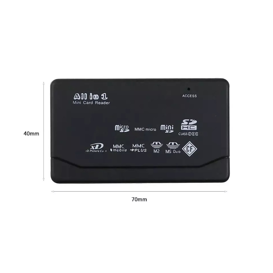 USB 2.0 SD-MMC-MICRO SD 4IN1 ÇOKLU KART OKUYUCU (4812)