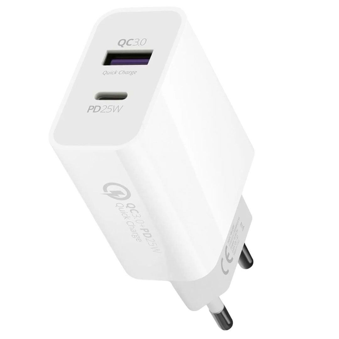 USB 3.0 / TYPE-C 25W 3.0A HIZLI ŞARJ ALETİ BAŞLIĞI PD25W (4812)