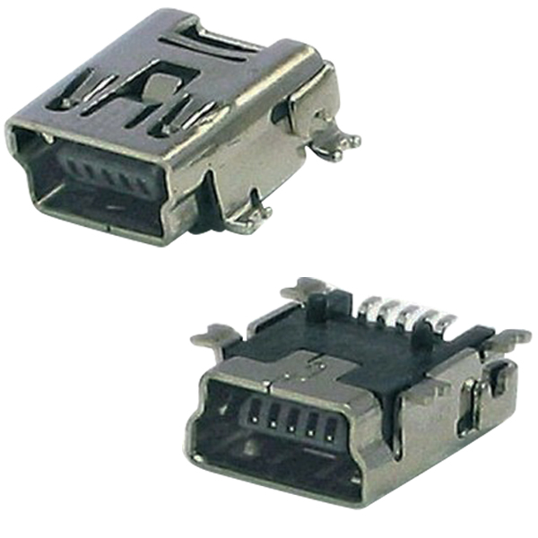 USB 5 PIN YATIK ŞASE MINI USB 5 PIN 90 (4812)