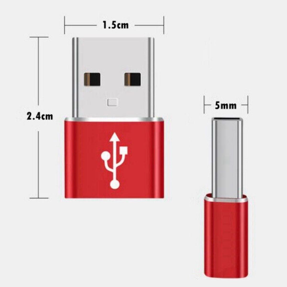 USB'den TYPE-C 'ye Dönüştürücü Adaptör Veri Aktarımı Sağlayıcı Şarj Data Çevirici (4812) USB'den TYPE-C 'ye Dönüştürücü Adaptör Veri Aktarımı Sağlayıcı Şarj Data Çevirici (4812)