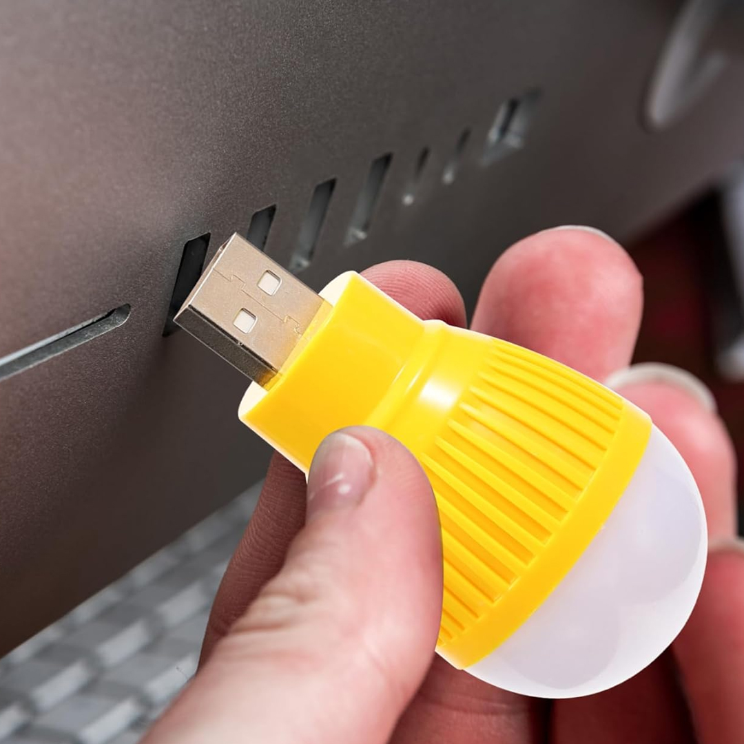 USB BEYAZ GECE LAMBASI MİNİ AMPUL AYDINLATMA (4812) USB BEYAZ GECE LAMBASI MİNİ AMPUL AYDINLATMA (4812)