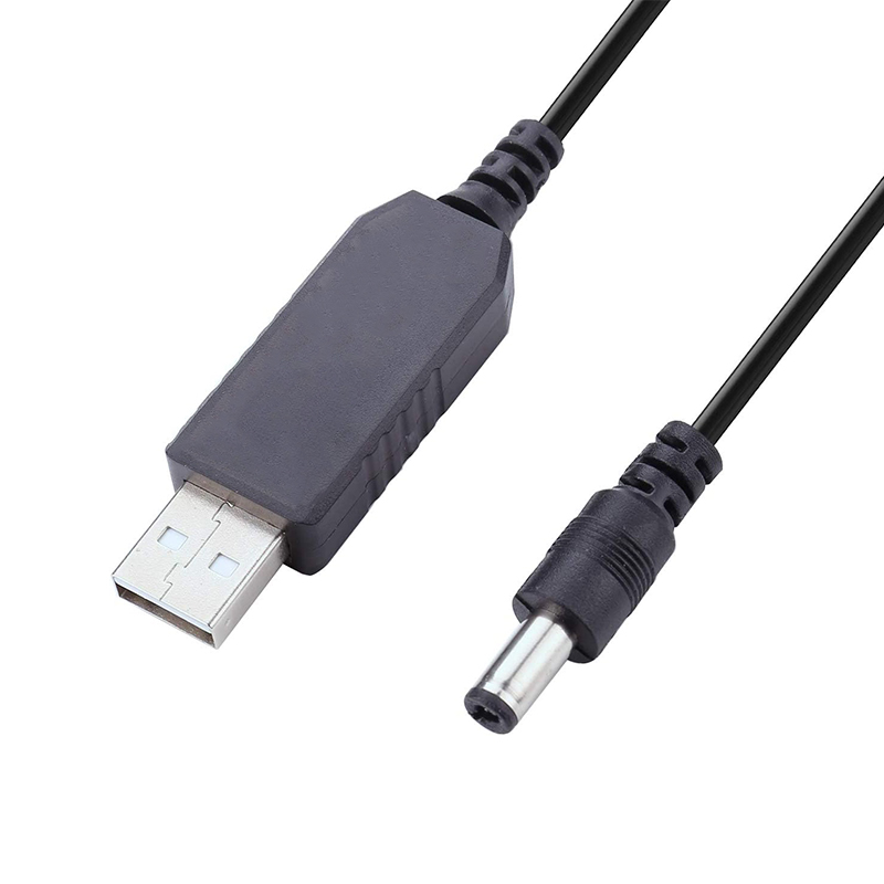 USB TO DC 5.5*2.5 MM UÇLU 9 VOLT 1 AMPER 5 VOLTU-9 VOLTA ÇEVİRİCİ ADAPTÖR (4812)