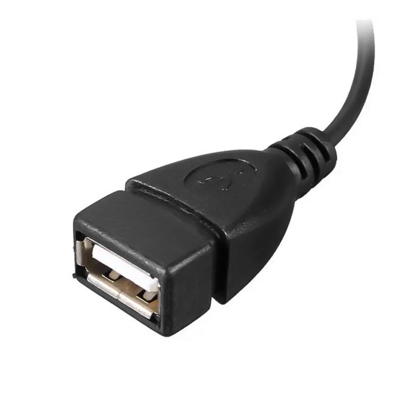 USB DİŞİ MİCRO USB ERKEK-DİŞİ Y 20 CM OTG KABLO (4812)