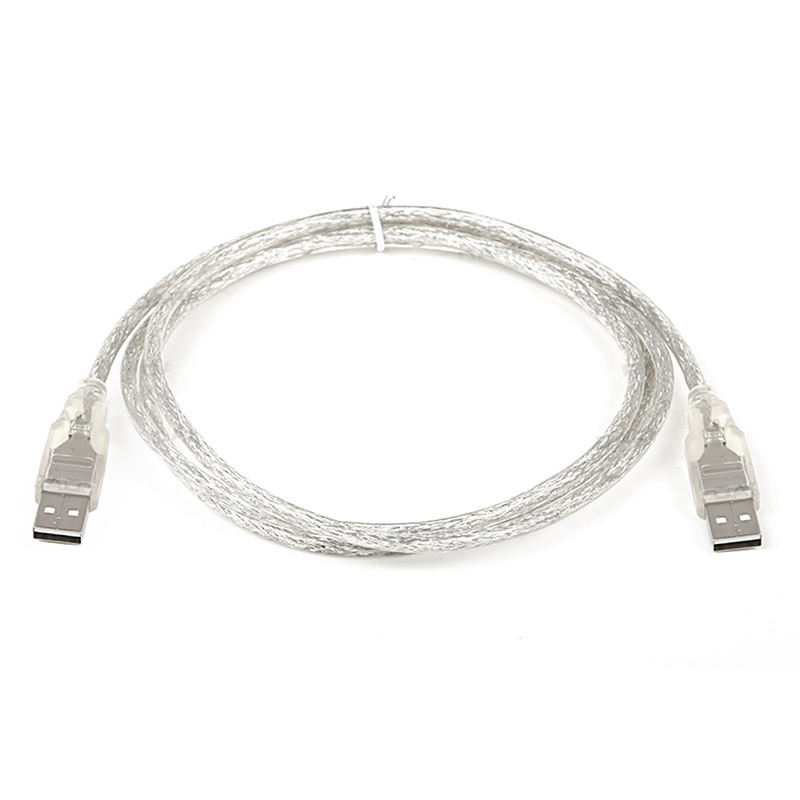 USB ERKEK-ERKEK KABLO 1.5 METRE ŞEFFAF (4812)