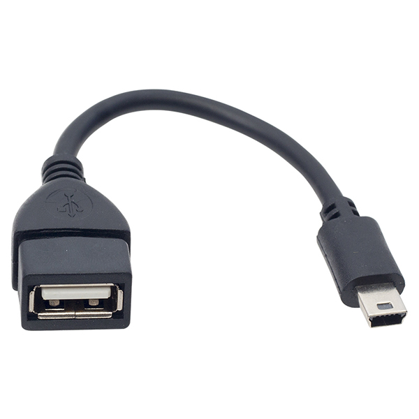 USB MİNİ 5P OTG DATA KABLOSU 15 CM (4812)