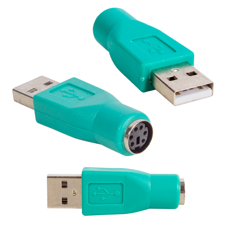 USB PS2 ÇEVİRİCİ JACK USB-ERKEK/PS2-DİŞİ (4812)