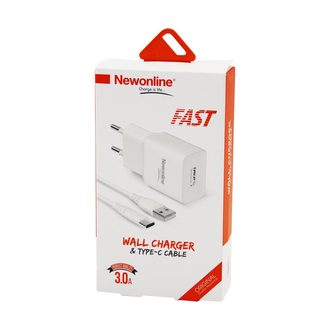USB - TYPE-C EV BAŞLIK - KABLO SET HIZLI 3.0A NW-USBTOC-SET (4812)