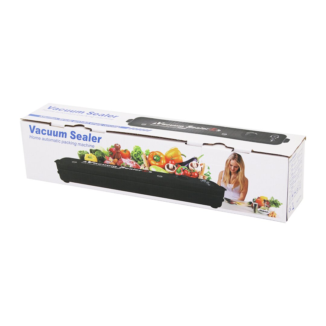 VACUUM SEALER ELEKTRİKLİ VAKUMLU PAKETLEME MAKİNESİ 90W 12PCS POŞET=16.5X24.5CM (4812)