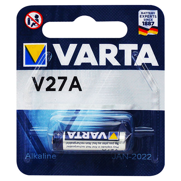 VARTA 27A 12 VOLT ALKALİN PARA PİL TEKLİ PAKET FİYAT (4812)