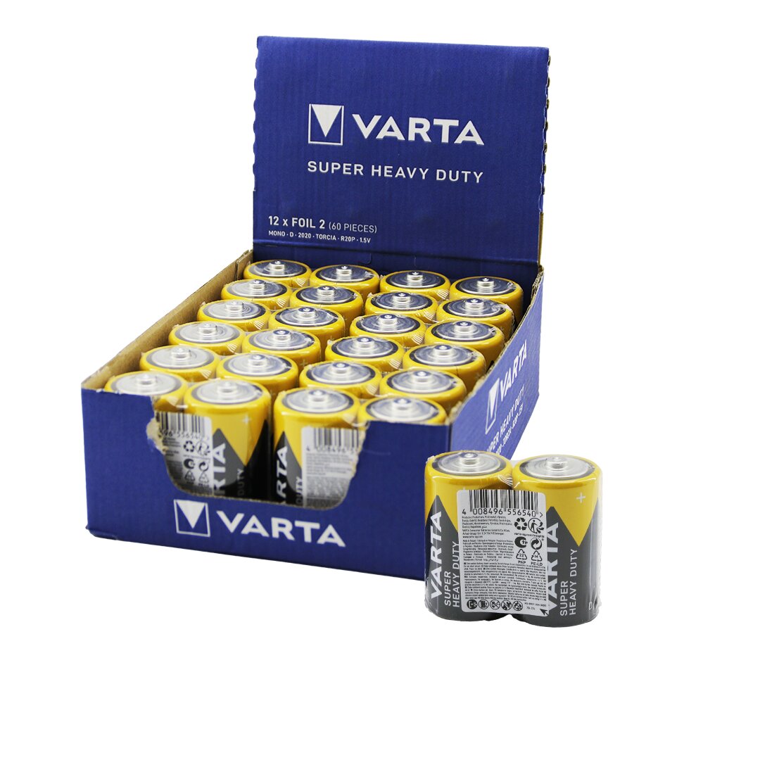 VARTA  BÜYÜK  PİL  D   24PCS (4812)