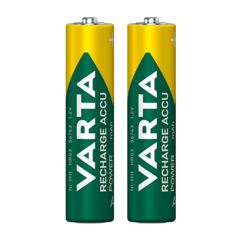 VARTA NI-MH 1.2V 800 MAH HR03 AAA ŞARJLI 2Lİ İNCE KALEM PİL (4812)