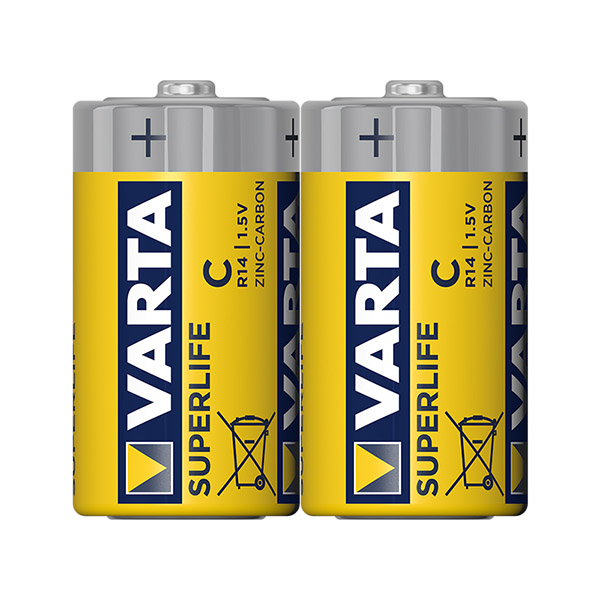 VARTA SUPERLIFE ÇİNKO ORTA BOY C PİL 24LÜ PAKET FİYAT (4812)