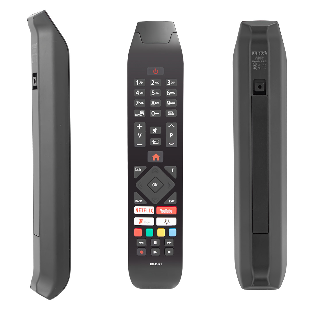 VESTEL RC43141 H0297C NETFLIX-YOUTUBE TUŞLU LCD-LED TV KUMANDA (4812)