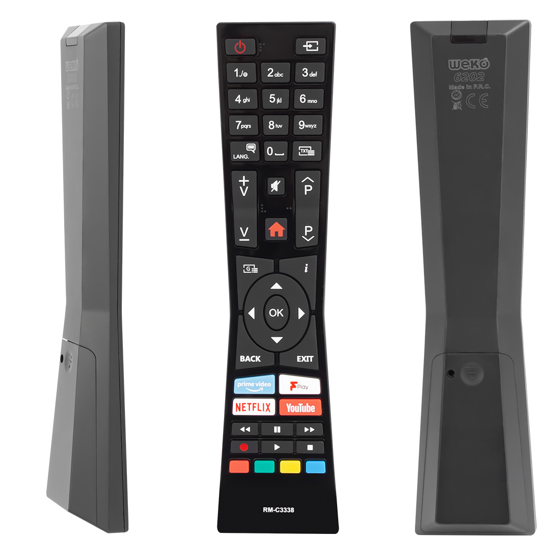 VESTEL RM-C3338 H0360A NETFLIX-YOUTUBE-PRIME VIDEO TUŞLU LCD-LED TV KUMANDA (4812)