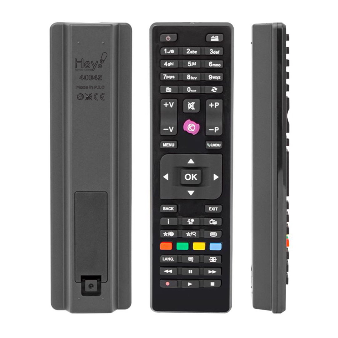 VESTEL-SEG-REGAL RC4875 KARE GÖBEK MİNİ LCD LED TV KUMANDA (40042=34375) (4812)