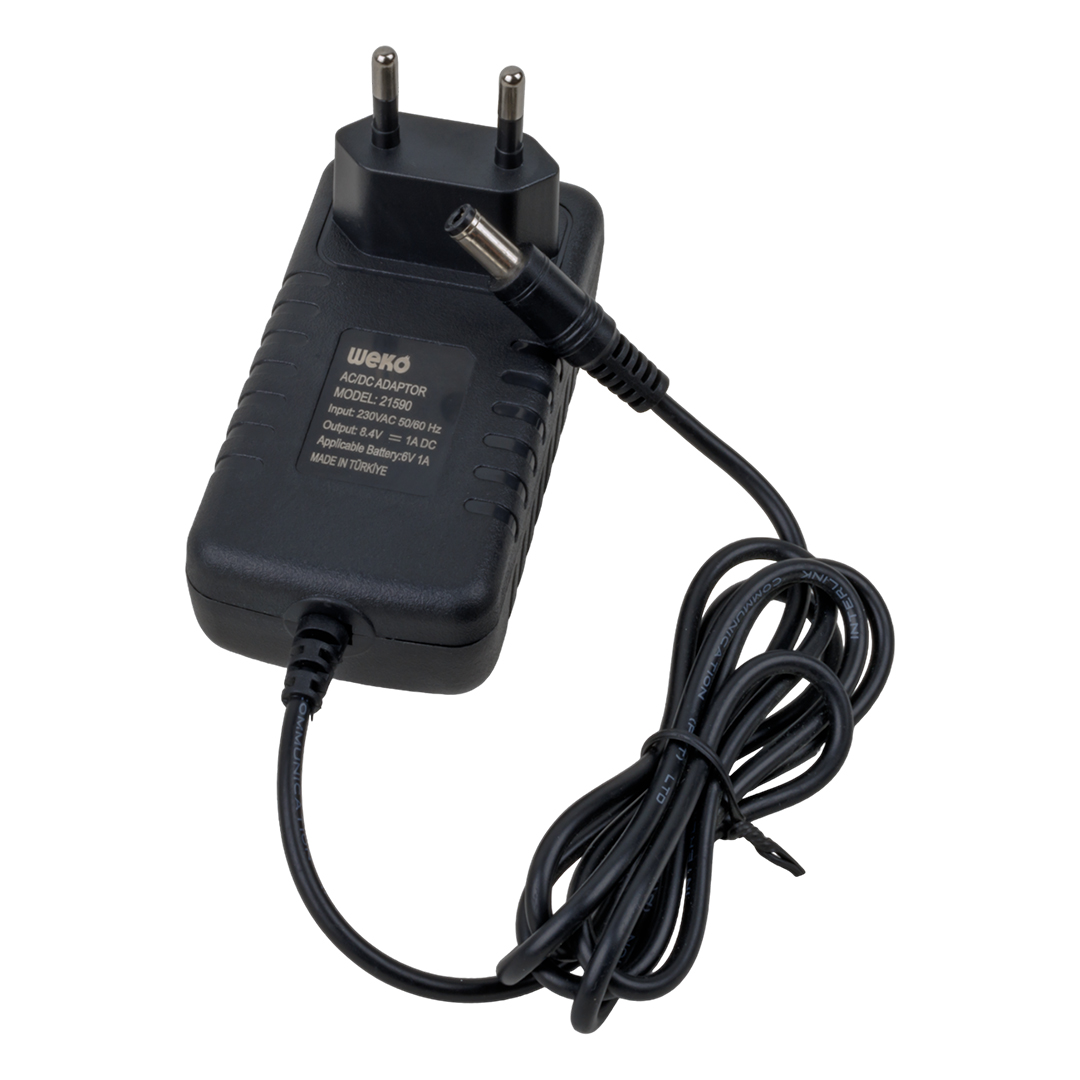 8.4 VOLT - 1 AMPER - 8.4 WATT 5.5*2.5 UÇLU LİTYUM PİL LEDLİ YERLİ ÜRETİM ŞARJ ADAPTÖRÜ (OUT:6V-1A) (4812) 8.4 VOLT - 1 AMPER - 8.4 WATT 5.5*2.5 UÇLU LİTYUM PİL LEDLİ YERLİ ÜRETİM ŞARJ ADAPTÖRÜ (OUT:6V-1A) (4812)