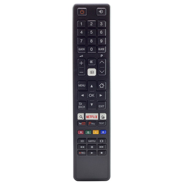 TOSHIBA CT-8069 NETFLIX*YOUTUBE TUŞLU SİYAH LCD/LED TV KUMANDA (4812)