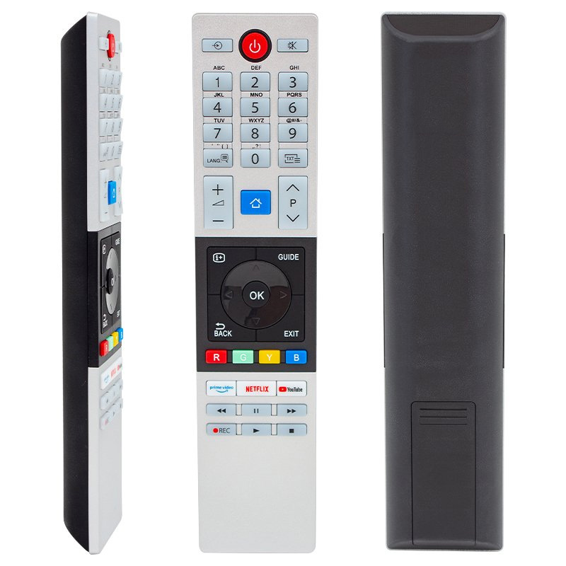 TOSHIBA CT-8543 NETFLIX-PRIME VIDEO-YOUTUBE TV TUŞLU LCD-LED TV KUMANDA (4812)
